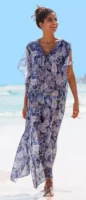 Dlhé letné plážové šaty