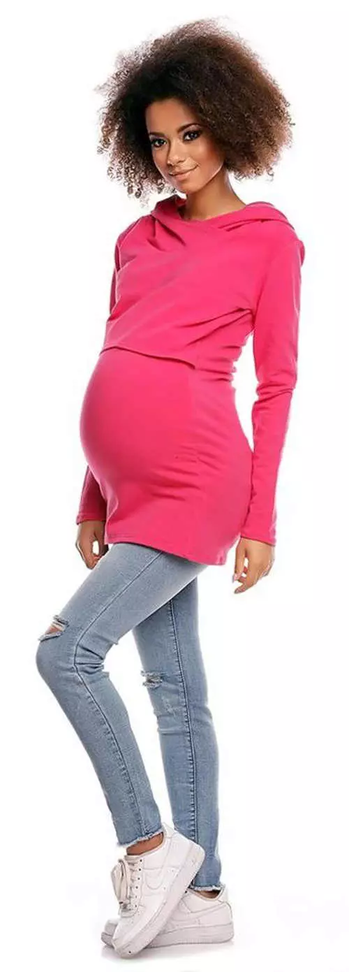 Ružové dámske tričko na materstvo a dojčenie